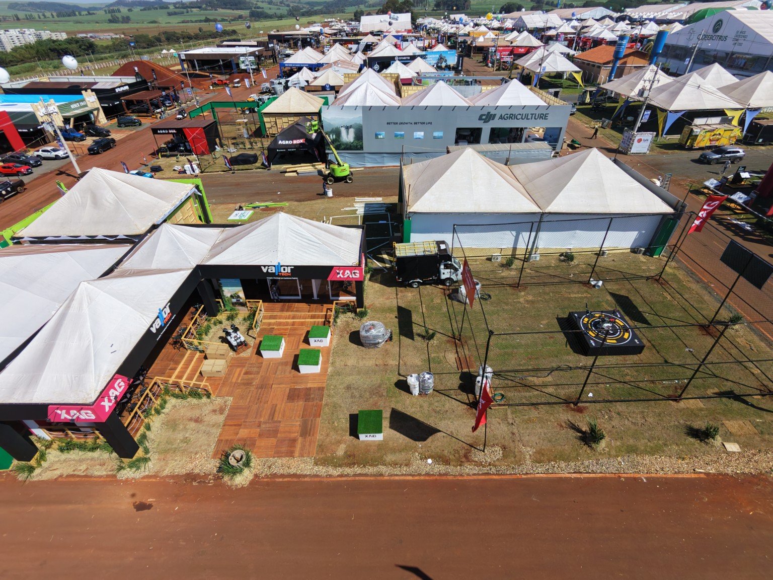 Estande XAG e Valor Tech na Agrishow 2026